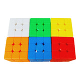 Cubo Unicolor 3x3 Stickerless Speedcube Un Solo Color