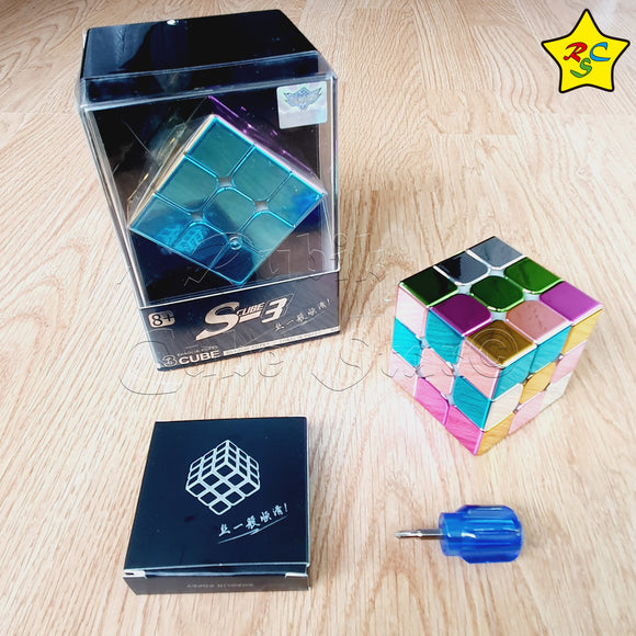 3x3 Metalizado Macaron M Cubo Candy Color Cyclone Boys