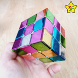 3x3 Metalizado Macaron M Cubo Candy Color Cyclone Boys