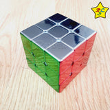 3x3 Metalizado Cubo Shengshou Metalico Speed + Base