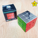 3x3 Metalizado Cubo Shengshou Metalico Speed + Base
