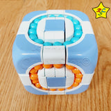 Cubo 3x3 Pepas Puzzle Deslizar Bolas Antiestres