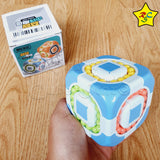 Cubo 3x3 Pepas Puzzle Deslizar Bolas Antiestres