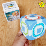 Cubo 3x3 Pepas Puzzle Deslizar Bolas Antiestres