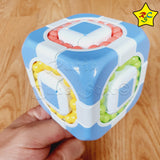 Cubo 3x3 Pepas Puzzle Deslizar Bolas Antiestres