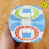 Cubo 3x3 Pepas Puzzle Deslizar Bolas Antiestres