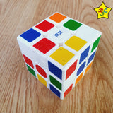 Cubo 3x3 Qiyi Sail W Blanco Pintado Económico Speed