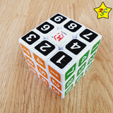 Cubo 3x3 Sudoku Numeros Blanco Pintado Economico