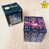 Cubo 3x3 Tabla Periodica Elementos Quimicos Oscuro