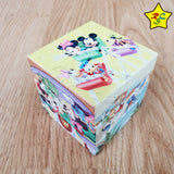 Cubo 3x3 Mickey Mouse Figuras Impreso Raton Animado