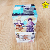 Cubo 3x3 Naruto Impreso Figuras Anime Accion