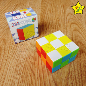 Cubo 3x3x2 Fanxin Stickerless 2 Niveles Cuboide 2x3x3