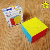 Cubo 3x3x2 Fanxin Stickerless 2 Niveles Cuboide 2x3x3