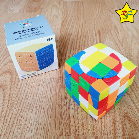 4x4 Crazy V2 Cubo Circulo Central Dificultad Shengshou
