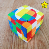 4x4 Crazy V2 Cubo Circulo Central Dificultad Shengshou