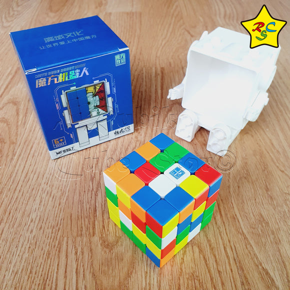 4x4 Meilong Mejorado + Robot Cubo Magnético Moyu Speedcube