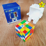 4x4 Meilong Mejorado + Robot Cubo Magnético Moyu Speedcube