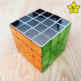 4x4 Metalizado Cubo Shengshou Metalico Speed Brillante