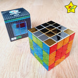 4x4 Metalizado Cubo Shengshou Metalico Speed Brillante