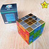 4x4 Metalizado Cubo Shengshou Metalico Speed Brillante
