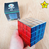 4x4 Metalizado Cubo Shengshou Metalico Speed Brillante