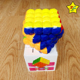 Cubo 4x4 Esferas Pixelado Stickerless Magic Cube Pepas