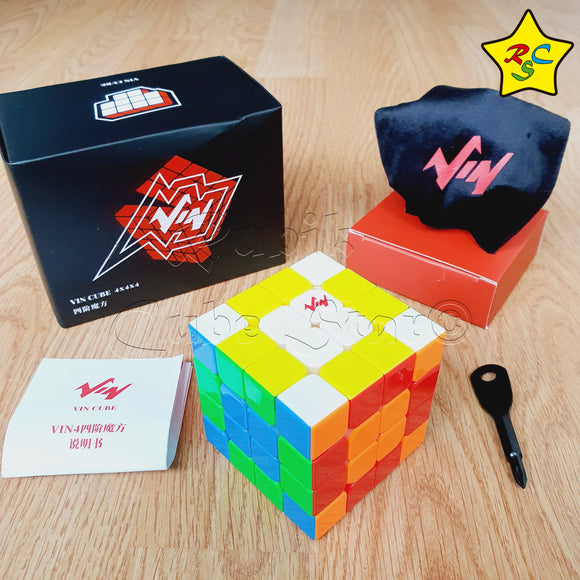 Cubo Vin Cube 4x4 Uv Coated Profesional Magnetico