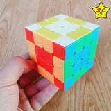 Cubo 4x4 Stickerless Magic Cube Económico Buen Giro