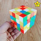 Cubo 4x4 Stickerless Magic Cube Económico Buen Giro