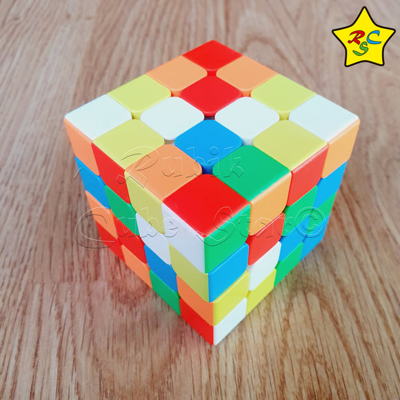 Cubo 4x4 Stickerless Magic Cube Económico Buen Giro