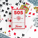 Baraja Poker Standard Azul Rojo 505 Fournier Profesionales