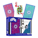 Naipes Copag Neoteric Baraja Cartas Poker Rojo Verde Juego