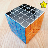 5x5 Metalizado Cubo Sengso Metalico Espejo Brillante