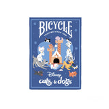 Cartas Poker Cats And Dogs Disney Baraja Naipes Personajes Azul Cats And Dogs Inglés