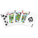 Juego Cartas Copag Wsop Par Rojo Negro Naipes Poker Plastico Negro/rojo