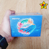 Aofu V5 7x7 Magnetico Dual Track Stickerless  Moyu Speed Cubo