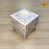 Cubo Rubik 7x7 Calendario Perpetuo Escritorio Oficina Puzzle