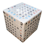 Cubo Rubik 7x7 Calendario Perpetuo Escritorio Oficina Puzzle