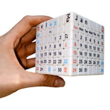 Cubo Rubik 7x7 Calendario Perpetuo Escritorio Oficina Puzzle