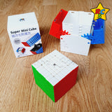 Cubo 7x7 M 56mm Diansheng Super Mini Cube Nucleo Magnetico Blanco