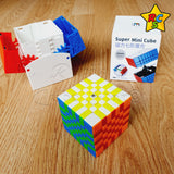 Cubo 7x7 M 56mm Diansheng Super Mini Cube Nucleo Magnetico Blanco