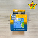 Cubo 7x7 Mundo Mapa Mundi Continentes Magic Cube Coleccion Impreso