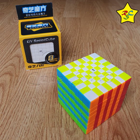 Cubo 8x8 Qiyi Speedcube Big Cube Stickerless Mate