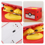 Alcancia Traga Monedas Pokemon Pikachu Caja Ahorro Propina