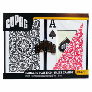 Cartas Poker Copag Class Baraja Premium Plástico Set X2