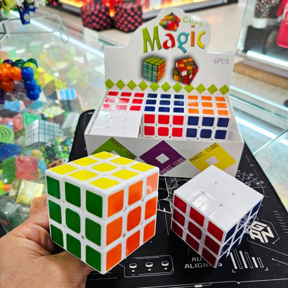Cubo 3x3 Magic Cube Economico Blanco Pintado