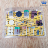 Brocas Motor Tool Kit Accesorios Tallado Pulido 105 Piezas