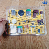 Brocas Motor Tool Kit Accesorios Tallado Pulido 105 Piezas