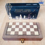 Ajedrez Madera Magnetico Fino Juego Mesa Premium Portable