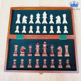 Ajedrez Madera Magnetico Fino Juego Mesa Premium Portable